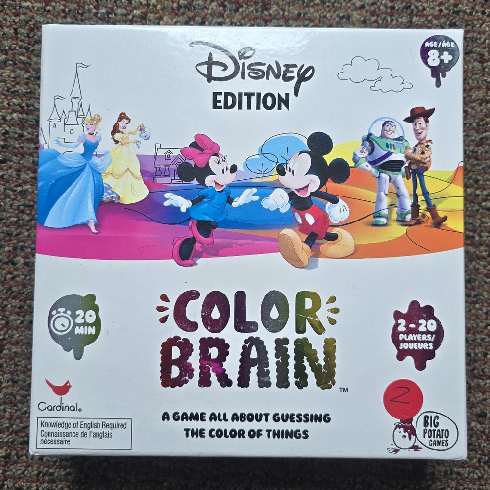Disney Color Brain Board Game